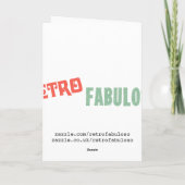 ごめんね遅くて…疲れちゃって カード (裏面)