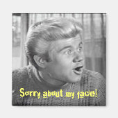 ごめんね顔! マグネット (正面)