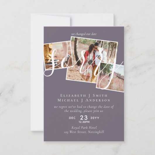 ごめんね！の結婚延期の変更PHOTO (正面)