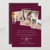 ごめんね！の結婚延期の変更PHOTO (正面/裏面)