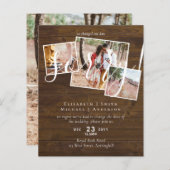 ごめんね！の結婚延期の変更PHOTO (正面/裏面)