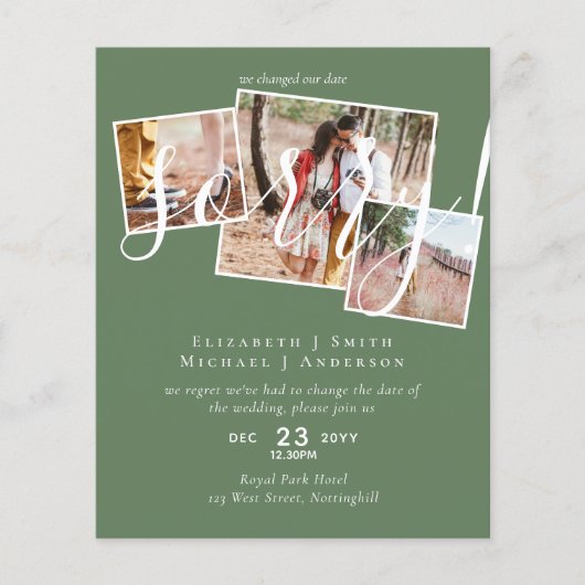 ごめんね！の結婚延期の変更PHOTO (正面)