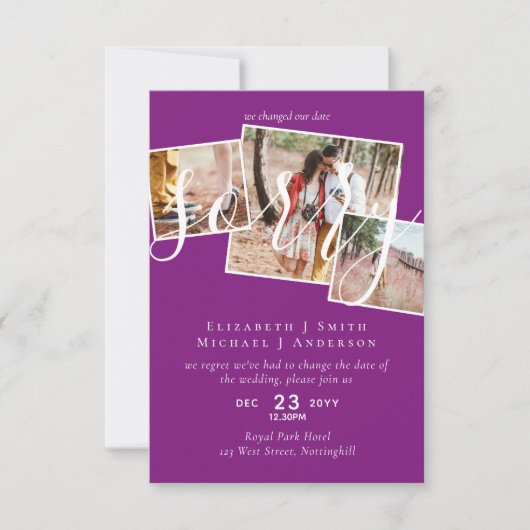 ごめんね！の結婚延期の変更PHOTO (正面)