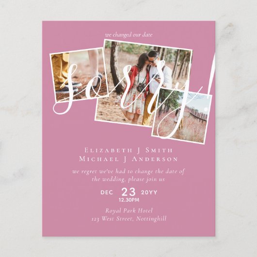 ごめんね！の結婚延期の変更PHOTO (正面)