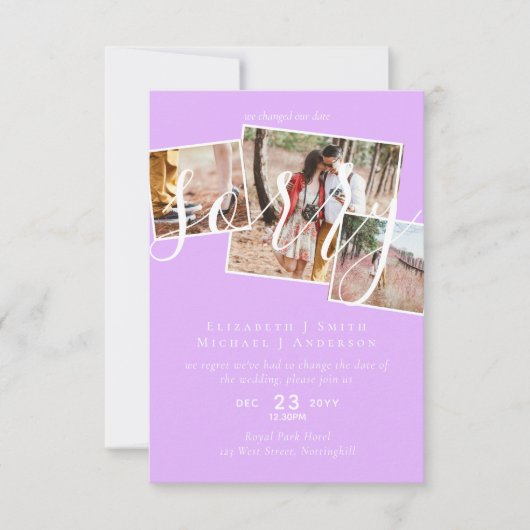 ごめんね！の結婚延期の変更PHOTO (正面)