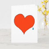 ごめんね。 カード (黄色い花)