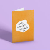 ごめんね カード