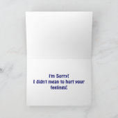 ごめんね！ カード (内部)