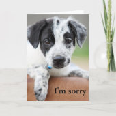 ごめんね カード (正面)