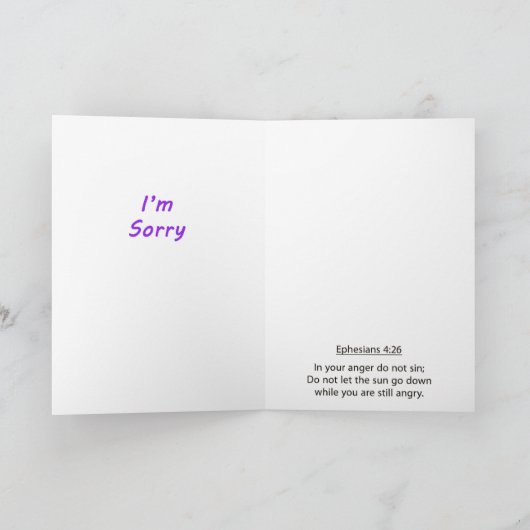 ごめんね カード (内部)