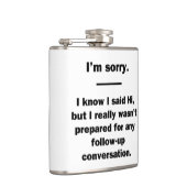 ごめんね。 フラスク (右)