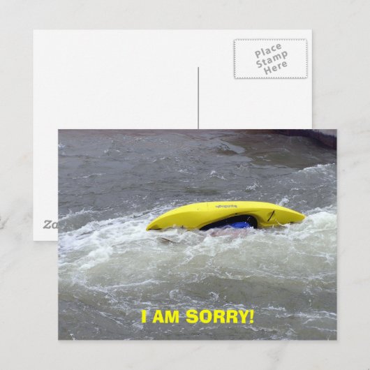 ごめんね！ ポストカード (正面/裏面)
