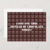 ごめんね ポストカード (正面/裏面)