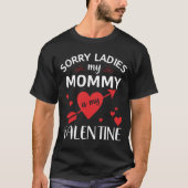 ごめんね、女の子たち お母さんが私のバレンタイン Tシャツ (正面)