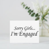 ごめんね、女子たち。僕、婚約しちゃったんだ 案内ポストカード (スタンド正面)