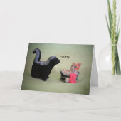 ごめんね、猫ミーム カード (正面)