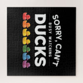 ごめんね、私はアヒルを見ている ジグソーパズル (横)