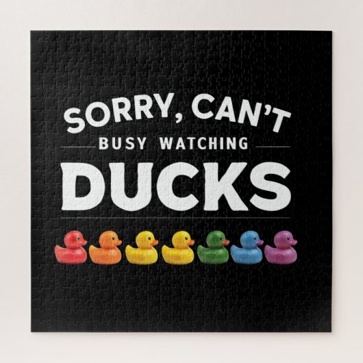 ごめんね、私はアヒルを見ている ジグソーパズル (縦)