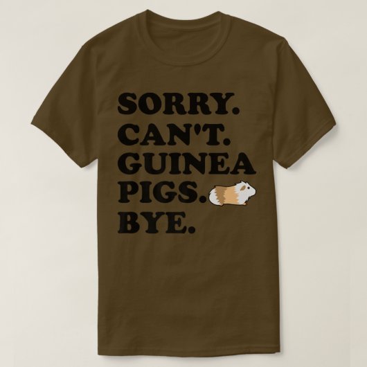 ごめんね Tシャツ (デザイン正面)
