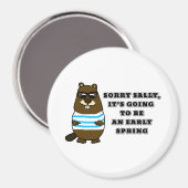 ごめんサリー、初期春 マグネット (正面/裏面)