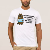 ごめんサリー、初期春 Tシャツ (正面)