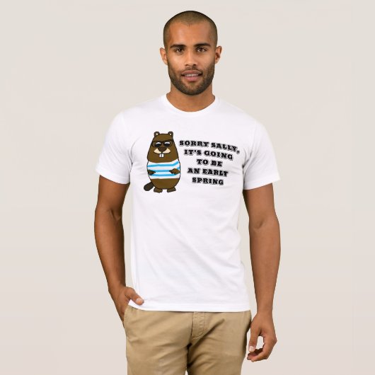 ごめんサリー、初期春 Tシャツ (正面フル)