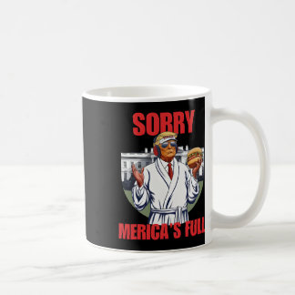 ごめんメリカのフルおもしろいトランプスリープウェア2024 コーヒーマグカップ
