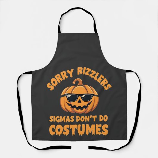 ごめんリザラーシグマスはコスチュームハロウィーン エプロン (正面)