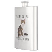 ごめん目転がが大きい？ フラスク (左)