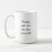 ごめん記録に載ってる？リーガルマグ コーヒーマグカップ (左)