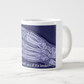 「ごめん、壊れてるってもし言えないよ」 ジャンボコーヒーマグカップ (正面右)