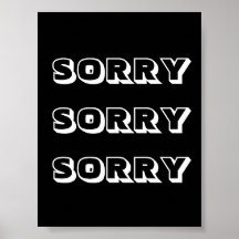 ごめん、白黒モダンはっきりした