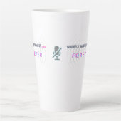 ごめん、私ずっと黙って… カフェラテマグ (正面)