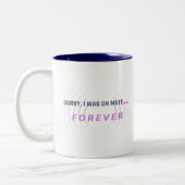 ごめん、私ずっと黙って… ツートーンマグカップ (左)