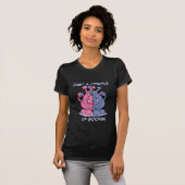 ごろつきのカップルか暗闇 Tシャツ (正面フル)