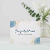 ごエレガント業績を祝す ポストカード (スタンド正面)