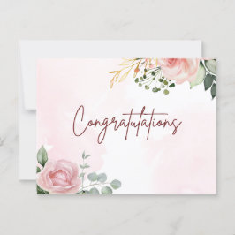 ごエレガント業績を祝す ポストカード