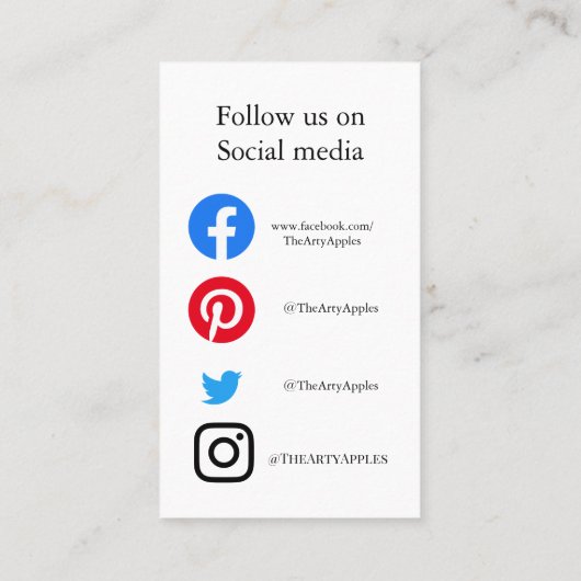 ごカスタム注文ありがとうございますカードの挿入 | ロゴの追加 名刺 (裏面)