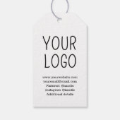 ごパーソナライズされた命令を承った ギフトタグ (裏面)