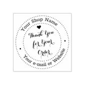 ごパーソナライズされた注文ありがとうございます ラバースタンプ (インプリント)