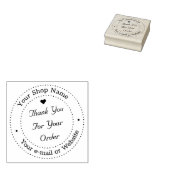 ごパーソナライズされた注文ありがとうございます ラバースタンプ (押印)