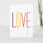 ごプロポーズをパーソナライズされたモダン願う カード (正面)