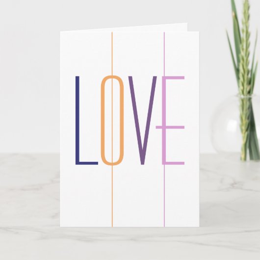 ごプロポーズをパーソナライズされたモダン願う カード (正面)