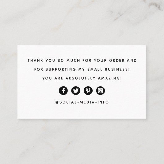 ごモダン注文の名刺ありがとう 名刺 (裏面)