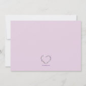 ご一緒いただけませんか 招待状 (裏面)