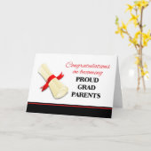 ご両親おめでとうございます カード (黄色い花)