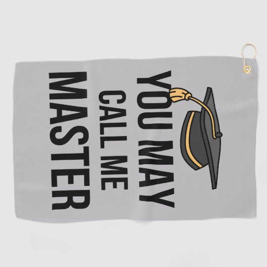 ご主人を僕と呼んでくれ ゴルフタオル (横)