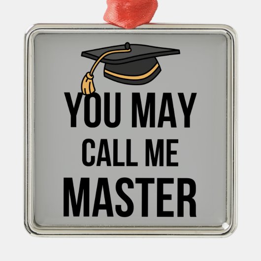 ご主人を僕と呼んでくれ メタルオーナメント (正面)