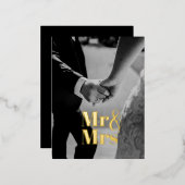 ご主人様と奥様 箔シーズンポストカード (正面/裏面)