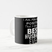 「ご主人」は今までにも最高の持っています。 コーヒーマグカップ (正面左)